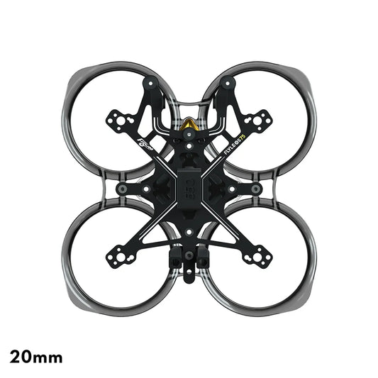 Flywoo FlyLens 75 O3 Frame Kit - Clear Black