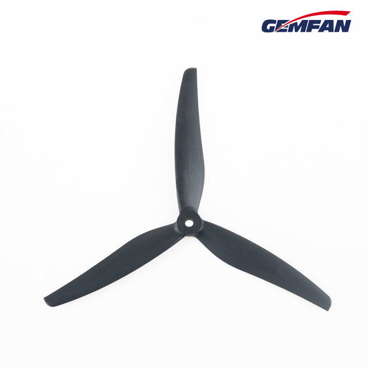 Gemfan Cinelifter 7.5" 7535 7.5x3.5x3 Tri-Blade Glass Fiber Nylon Propellers - 2CW+2CCW