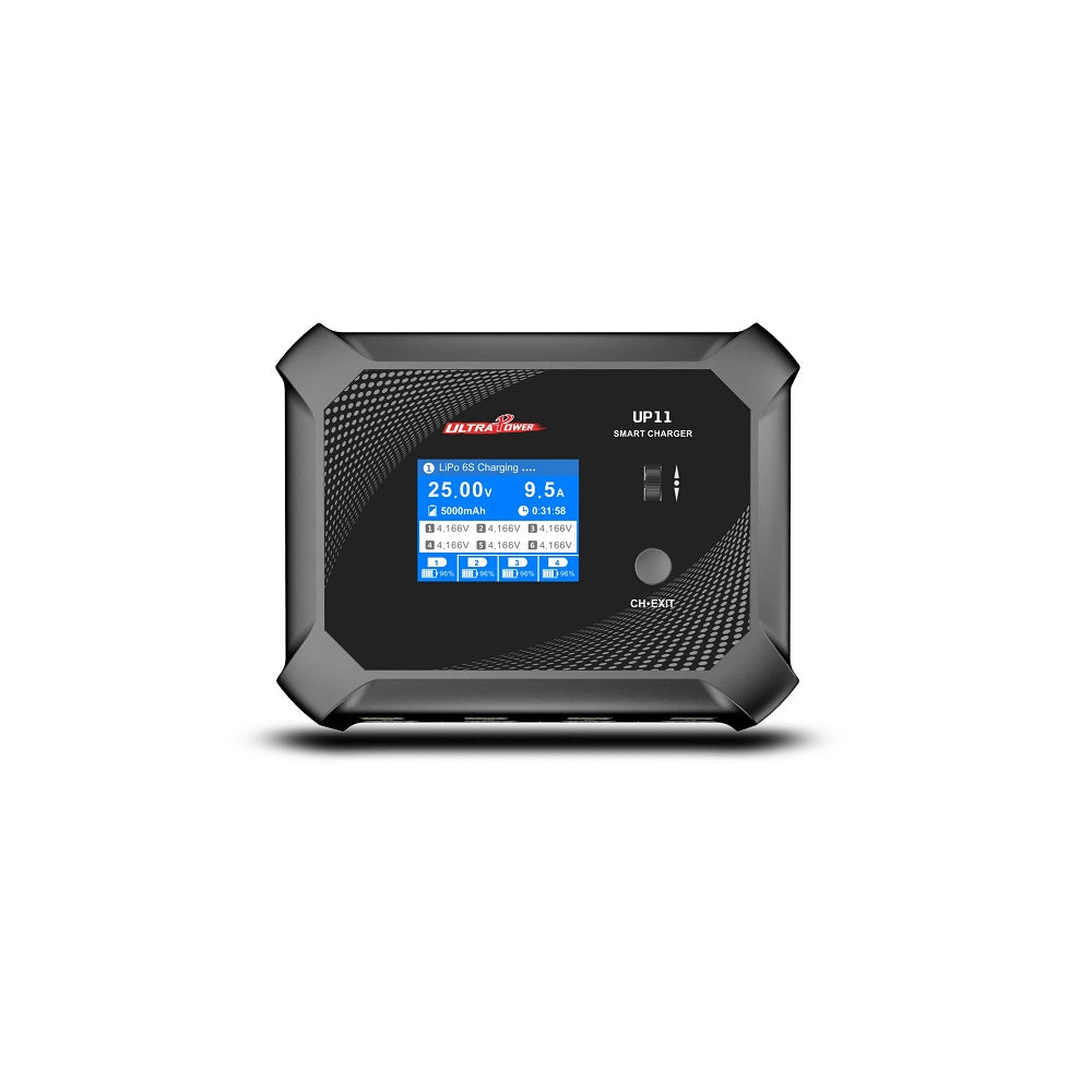 Ultra Power UP11 AC240W/ DC600W 4 Channel AC/DC Smart Battery Charger