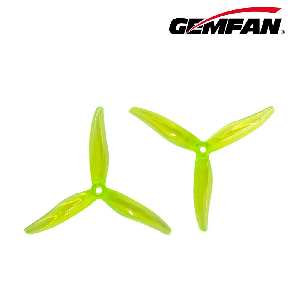 Gemfan Fury 5128 3 (5.1x2.8x3) PC Durable Prop (2CW+2CCW)- Choose Color