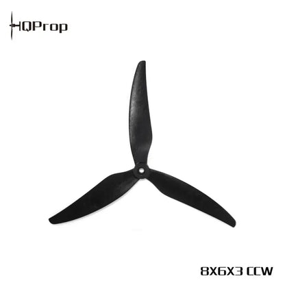 HQ MacroQuad Cinelifter Prop 8x6x3 Glass Fiber Reinforced Nylon (1CW+1CCW) - Black