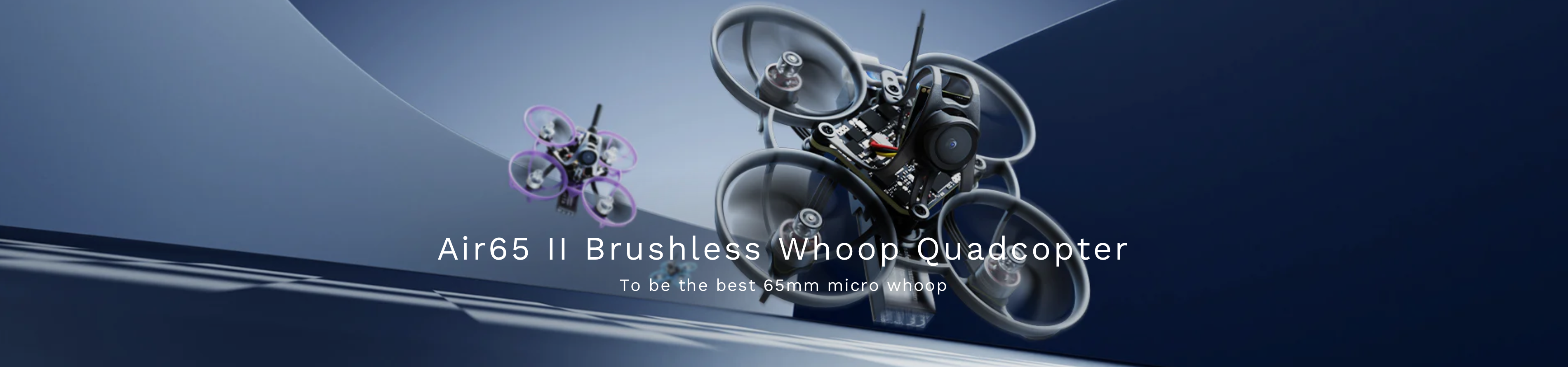 BETAFPV Air65 II 65mm 1S brushless whoop quadcopter for indoor FPV flying