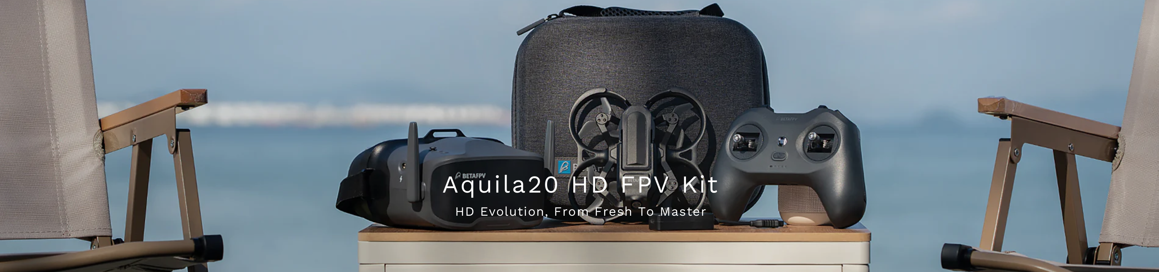 BETAFPV Aquila20 HD FPV kit with digital drone goggles and controller