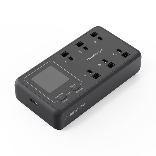 BETAFPV HexaCharger 1S Battery Charger – 6 Port Whoop Charger