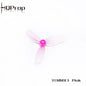 HQ Ultralight Whoop Prop 31MMx3 1.2x1.1x3 PC 1mm Shaft (2CW+2CCW) - Choose Color