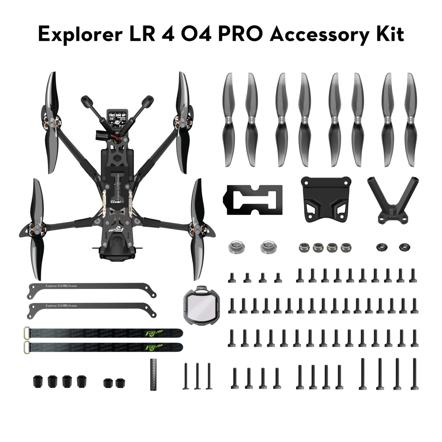Flywoo Explorer LR HD DJI O4 PRO ELRS