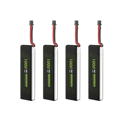 Flywoo Explorer 1S 1000mAh LiHV battery with A30 connector for FPV drones pack of 4