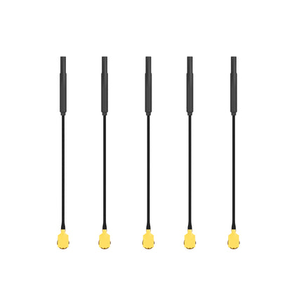 Flywoo 5.8GHz 3dBi light brass UFL antenna 5 pack for FPV VTX