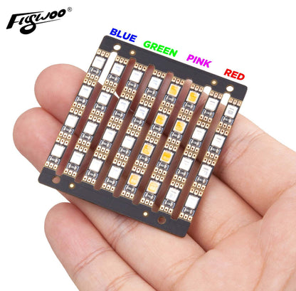 Flywoo Arm LED Board Light (4 pcs) – 1–4S, 4–10mm Arms – Choose Color