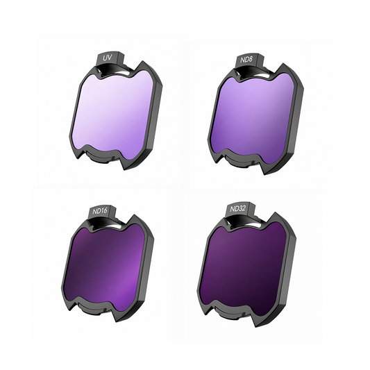Flywoo DJI O4 Wide UV ND Filter Set V2 with UV ND8 ND16 and ND32 filters