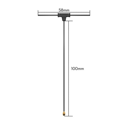 Flywoo ELRS 2.4GHz MiniMortal PCB T Antenna (U.FL) – Choose Size