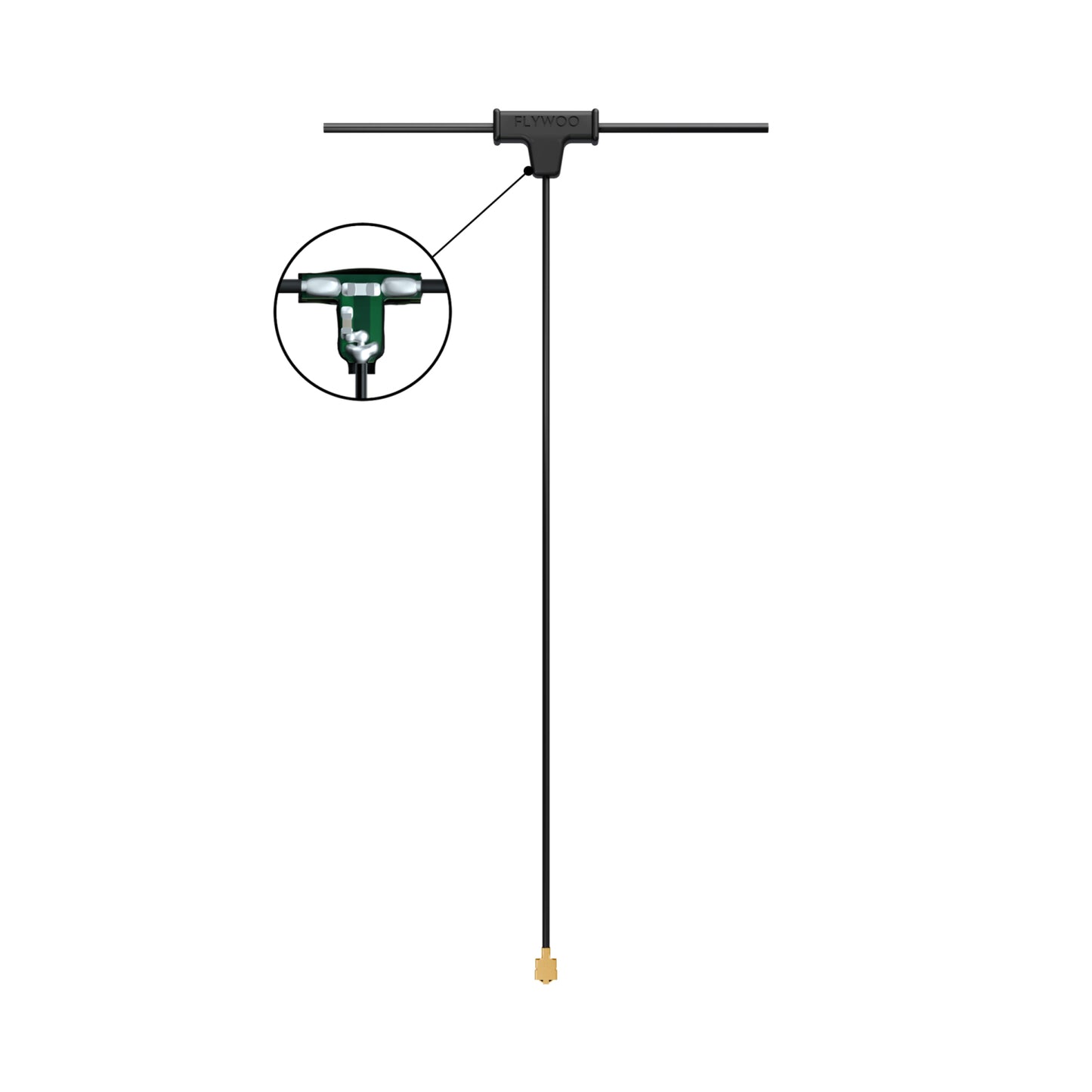 Flywoo ELRS 2.4GHz MiniMortal PCB T Antenna (U.FL) – Choose Size