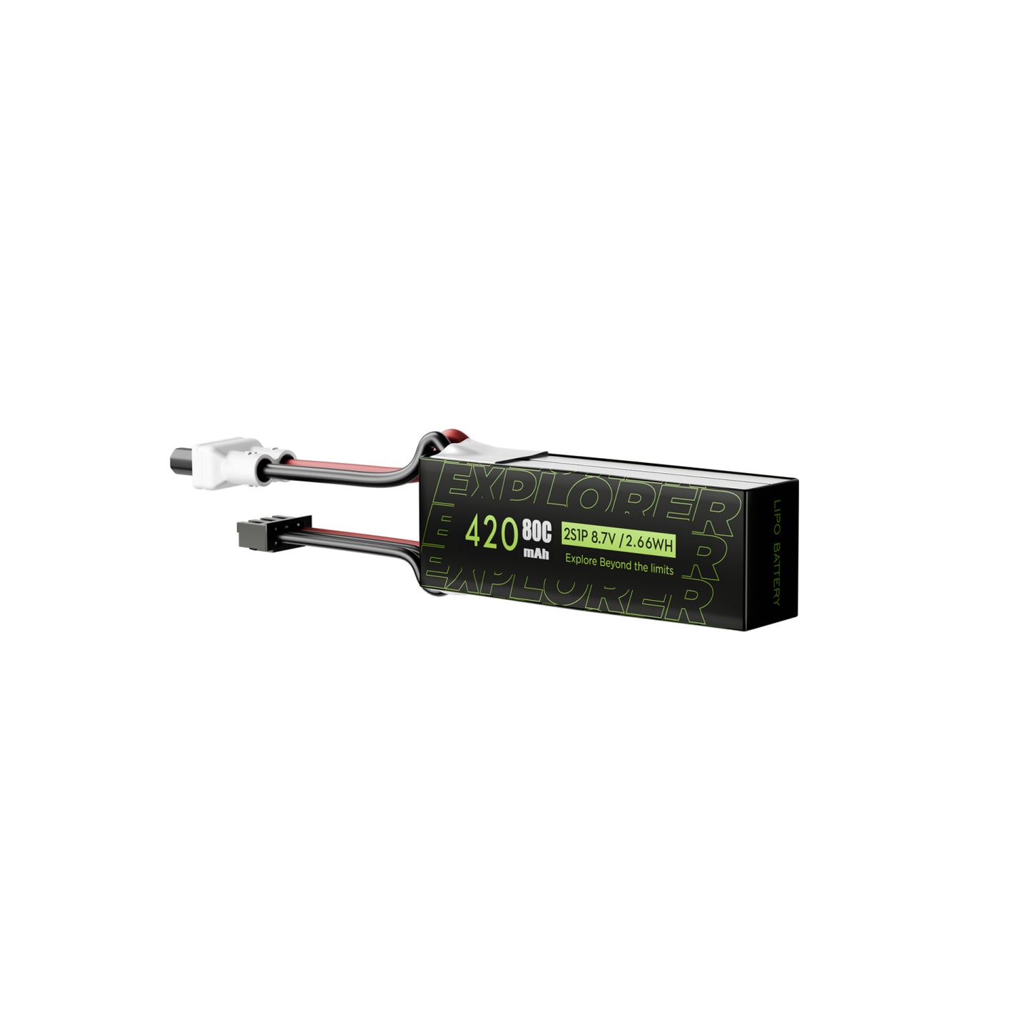 Flywoo Explorer 2S 420mAh 80C HV LiPo Battery (XT30)