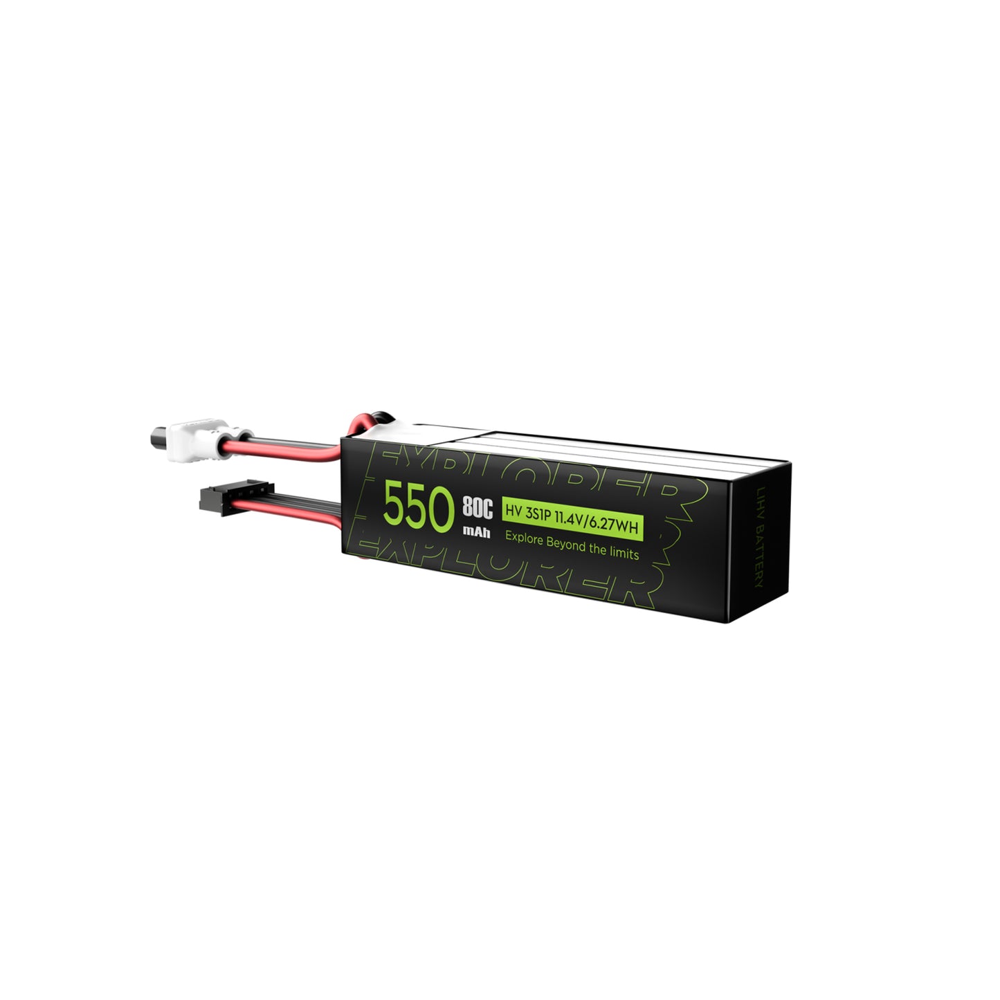 Flywoo Explorer 3S 550mAh 80C LiHV Battery XT30UP (2PCS)