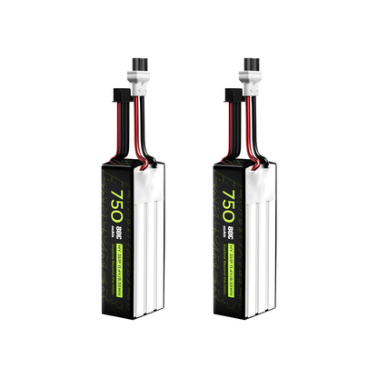 Flywoo Explorer 3S 750mAh 80C LiHV XT30UP battery 2 pack for FPV drones