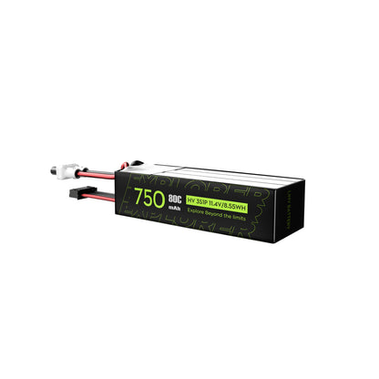 Flywoo Explorer 3S 750mAh 80C LiHV Battery XT30UP (2PCS)