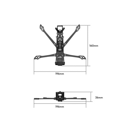 Flywoo Explorer LR Frame Kit – O4 Pro (20mm)