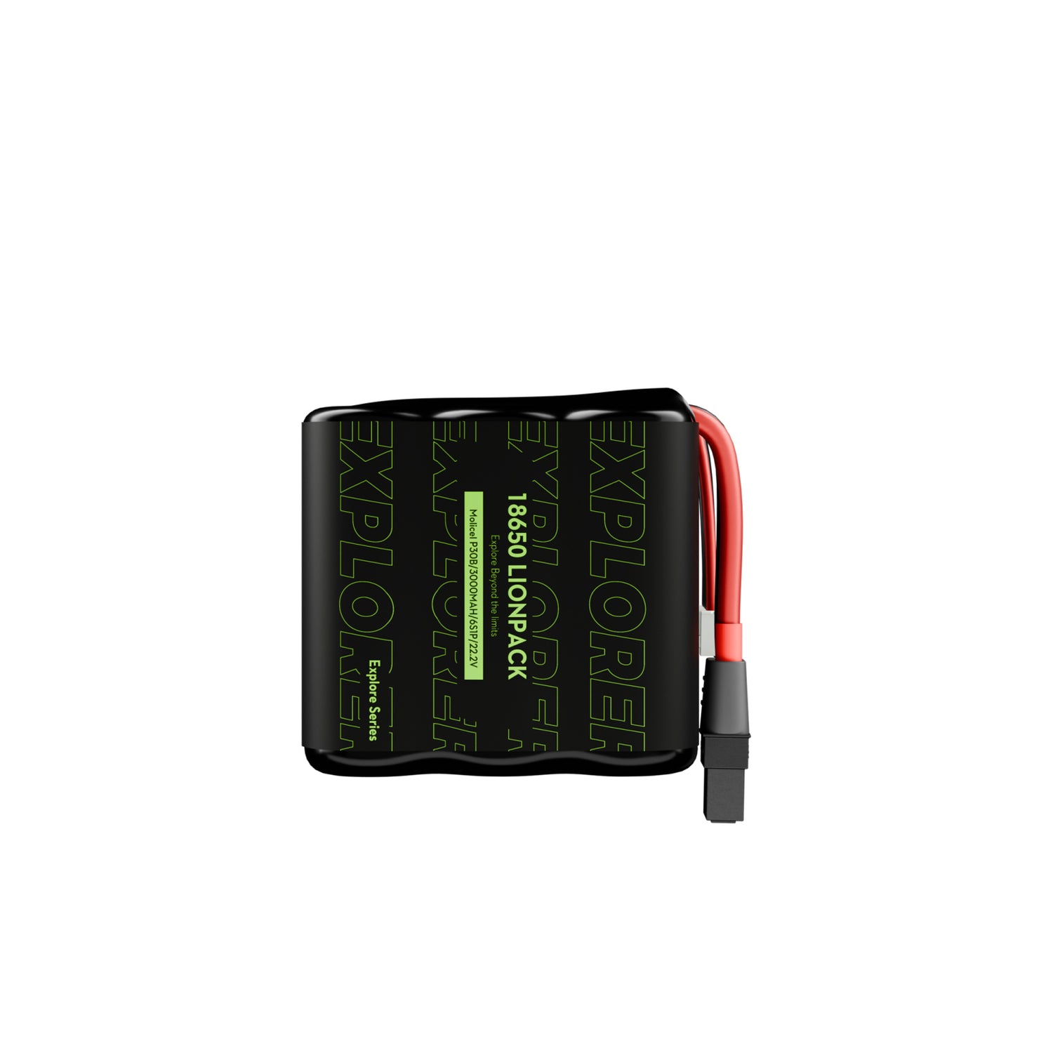 Flywoo Explorer Molicell P30B 18650 6S1P 3000mAh Lionpack Battery with XT60