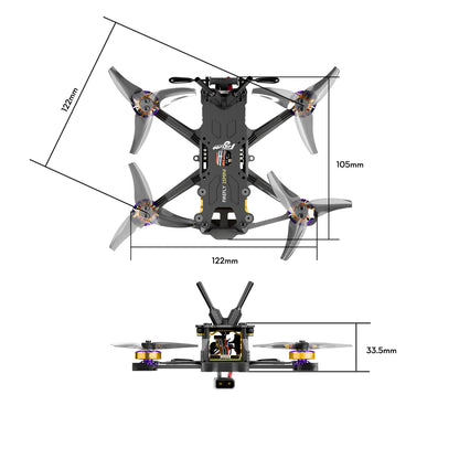 Flywoo Firefly 20PRO 4S / 25MINI 3S DJI O4 Wide Micro FPV Drone – Choose Option