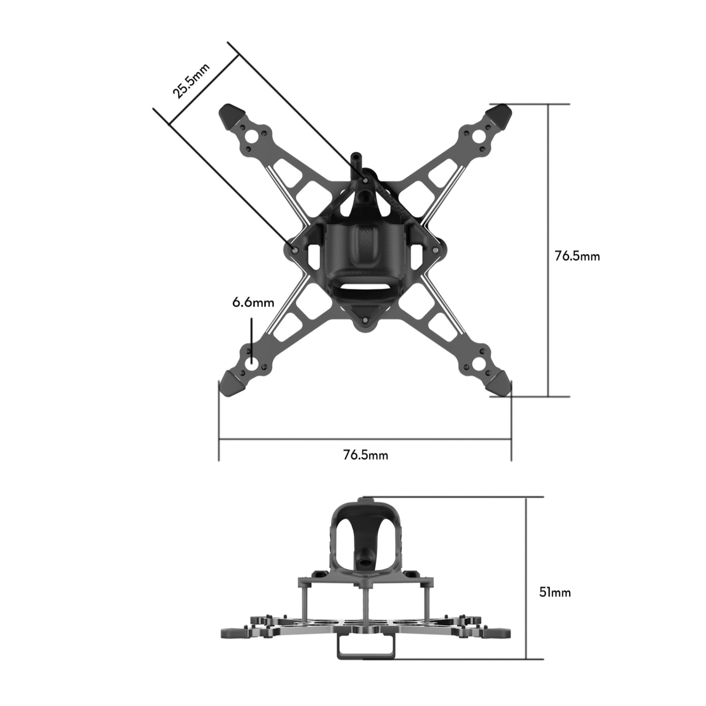 Firefly16 / 18 1S Nano Baby V3 Frame Kit Choose Option