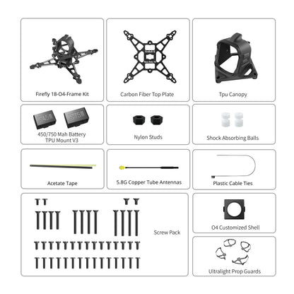 Firefly16 / 18 1S Nano Baby V3 Frame Kit Choose Option