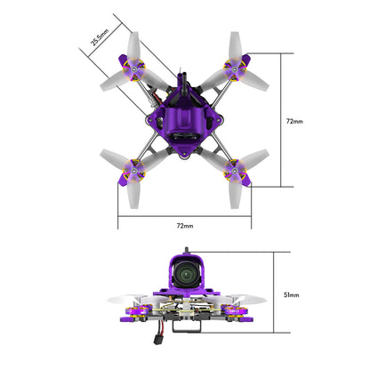 Flywoo Firefly16 1S Nano Baby V3 O4 Wide FPV Drone (ELRS 2.4GHz)