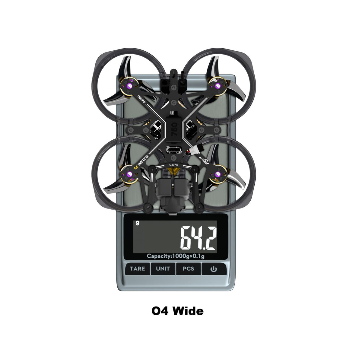 Flywoo FlyLens 75 2S DJI O4 Wide Whoop FPV Drone – ELRS V1.3