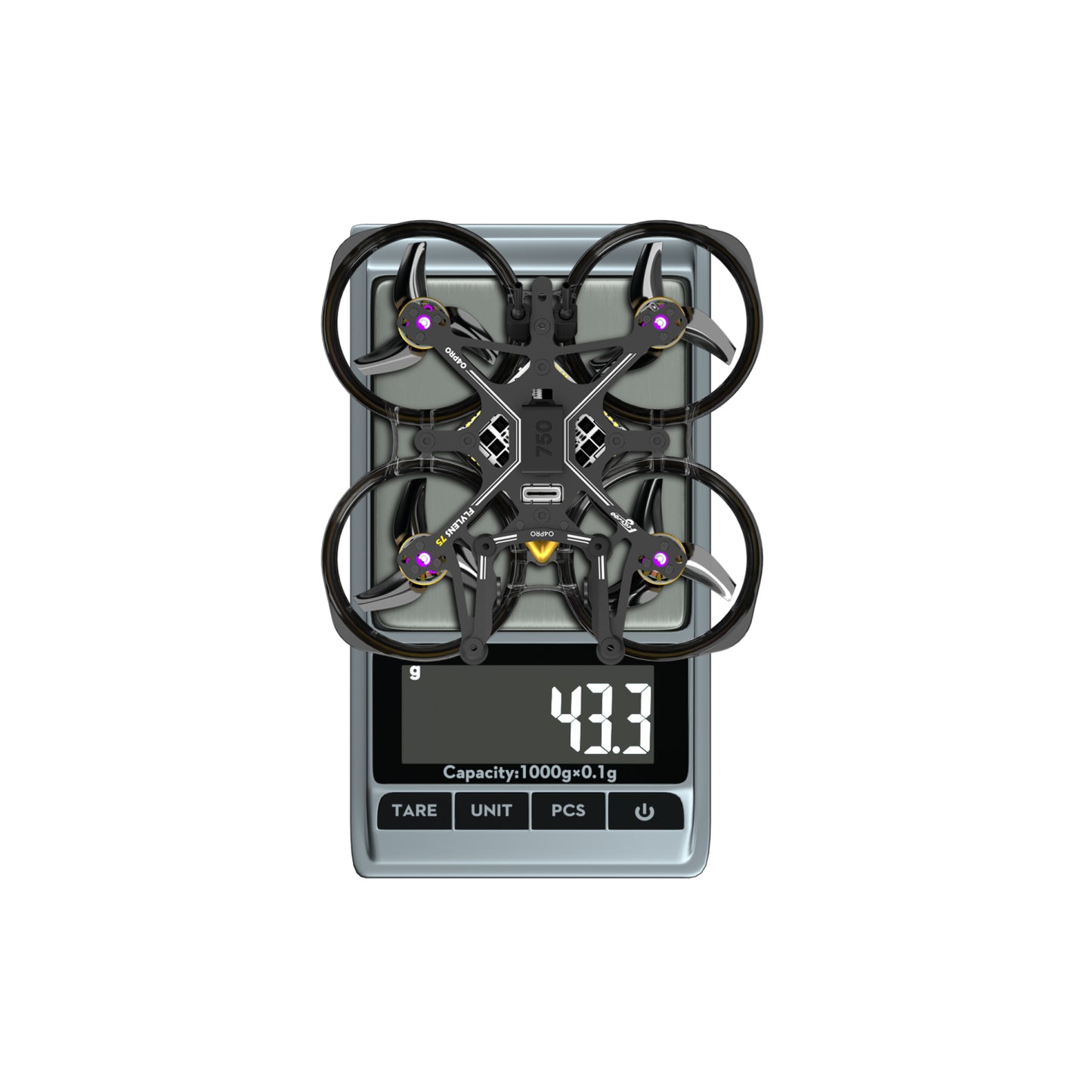 Flywoo FlyLens 75 2S Drone Kit for O4 Pro – ELRS 2.4GHz V1.3 (Without O4 Pro)