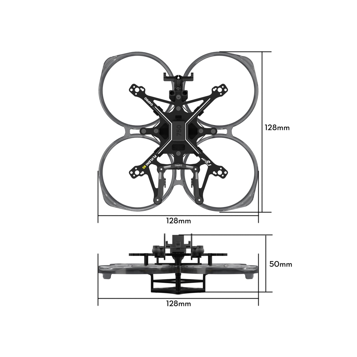 FlyLens 85 Frame kit Choose Option