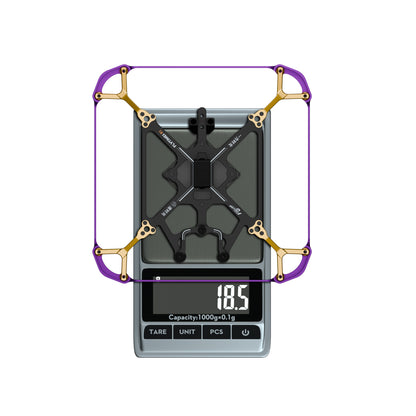 Flywoo FlyTimes 85 Frame Kit – 14mm Camera Mount