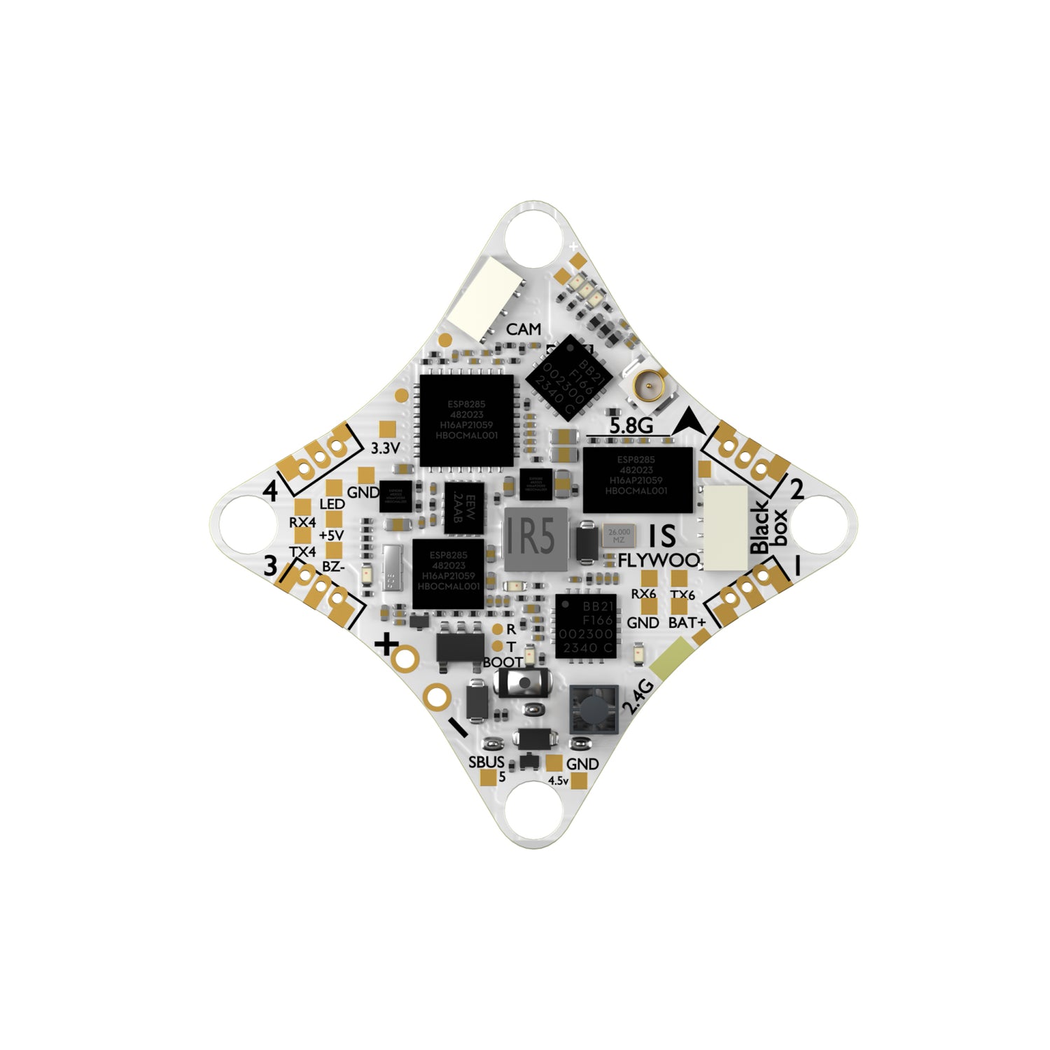 Flywoo GOKU F405 ERVT 5-in-1 400mW ELRS AIO Flight Controller - Zencopter