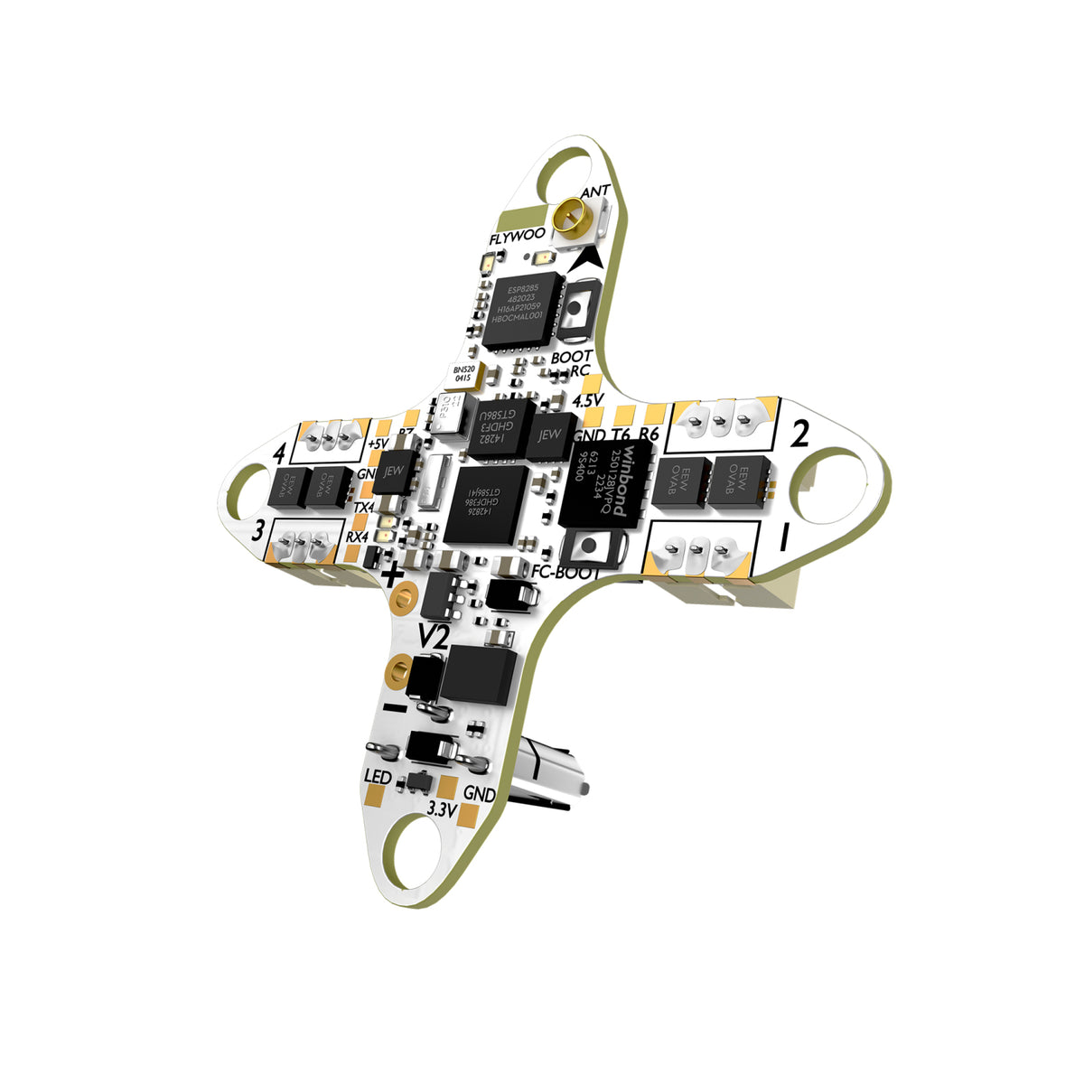 Flywoo GOKU F405 HD 1S 5A ELRS AIO flight controller for DJI O4 Walksnail and HDZero FPV drones