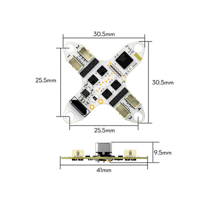 Flywoo GOKU F405 HD 1S 5A ELRS AIO V2.0 – Compatible with DJI O4 / Walksnail / HDZero
