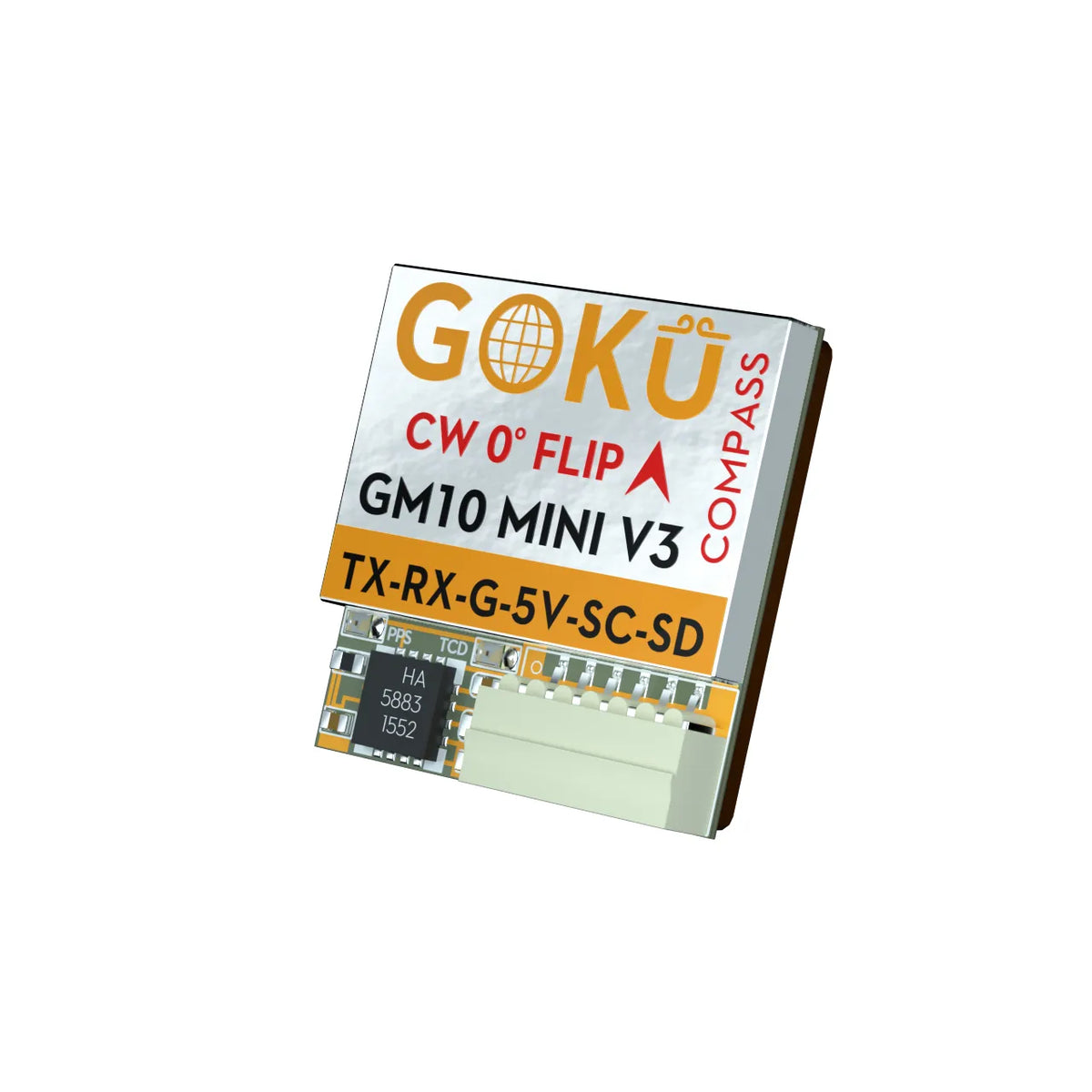 Flywoo GOKU GM10 Mini V3 GPS Module w/ Compass for FPV Drones & UAVs
