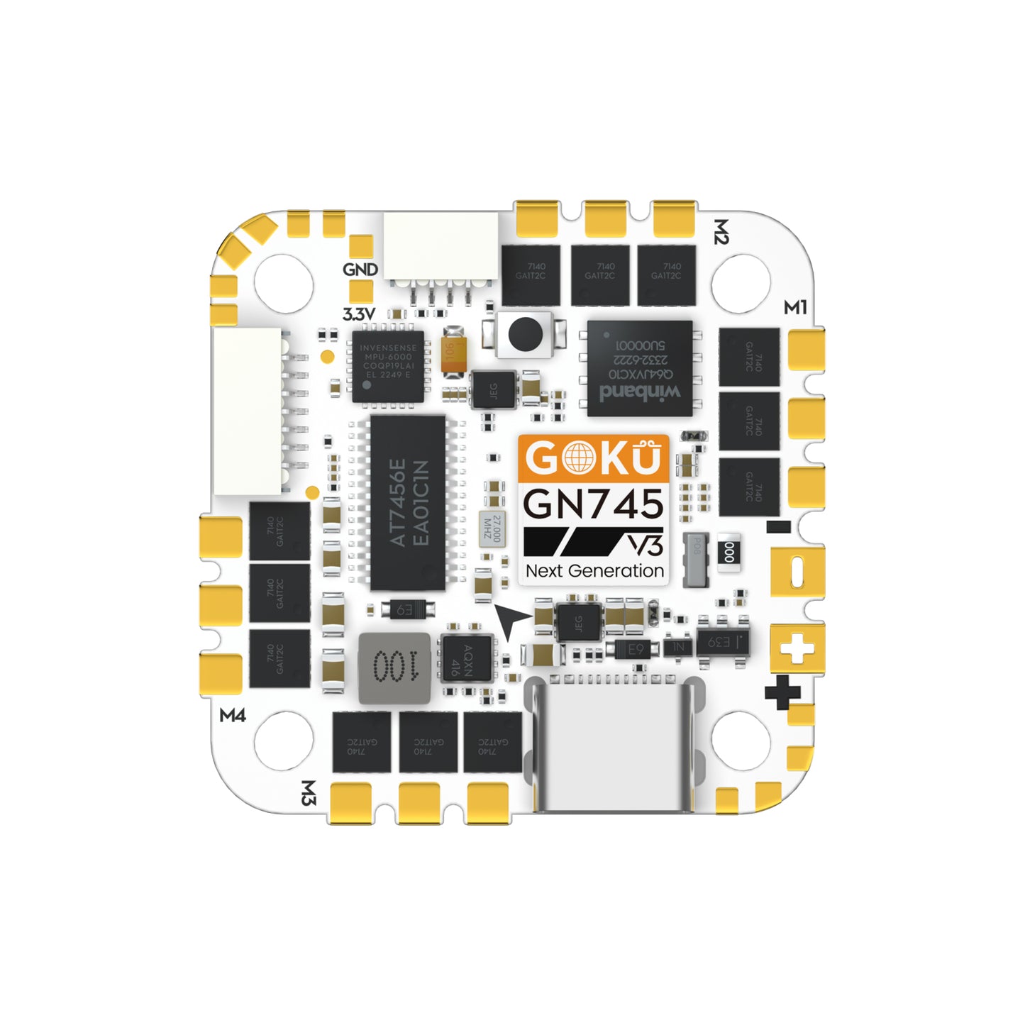 Flywoo GOKU GN745 45A AIO Flight Controller (ICM42688P) V3 – AM32