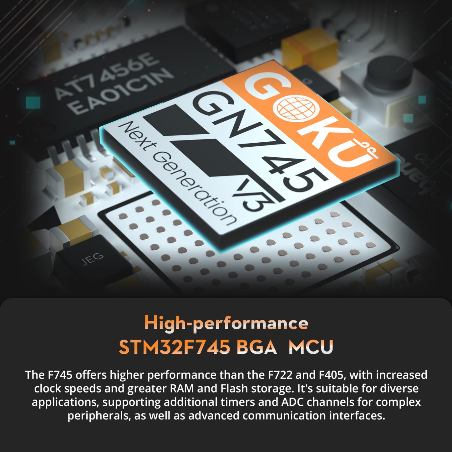 Flywoo GOKU GN745 45A AIO Flight Controller (ICM42688P) V3 – AM32