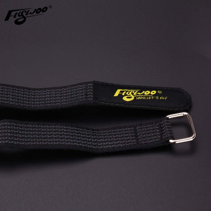 Flywoo Kevlar Battery Strap – 20x250mm (2 pcs) with Rubber Grip & Metal Buckle