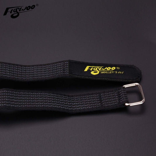 Flywoo Kevlar Battery Strap – 20x250mm (2 pcs) with Rubber Grip & Metal Buckle