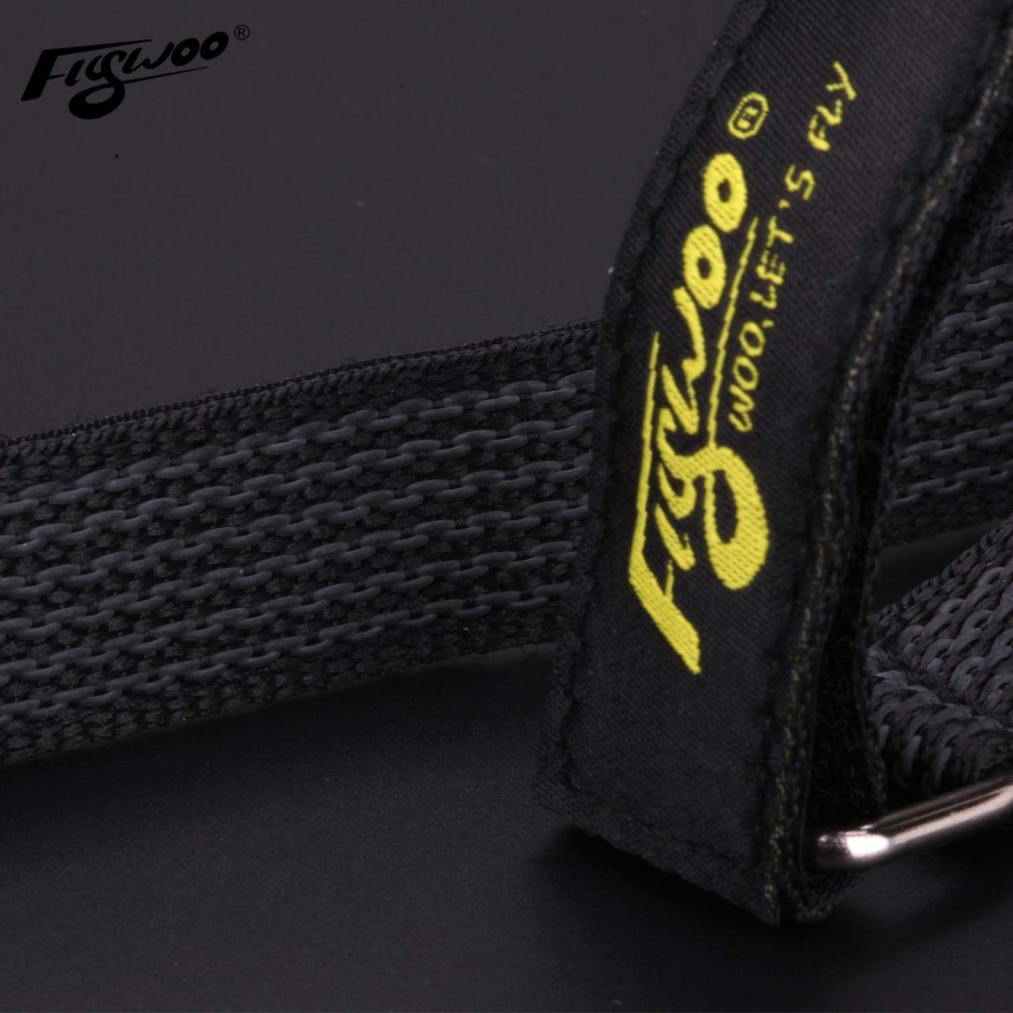 Flywoo Kevlar Battery Strap – 20x250mm (2 pcs) with Rubber Grip & Metal Buckle