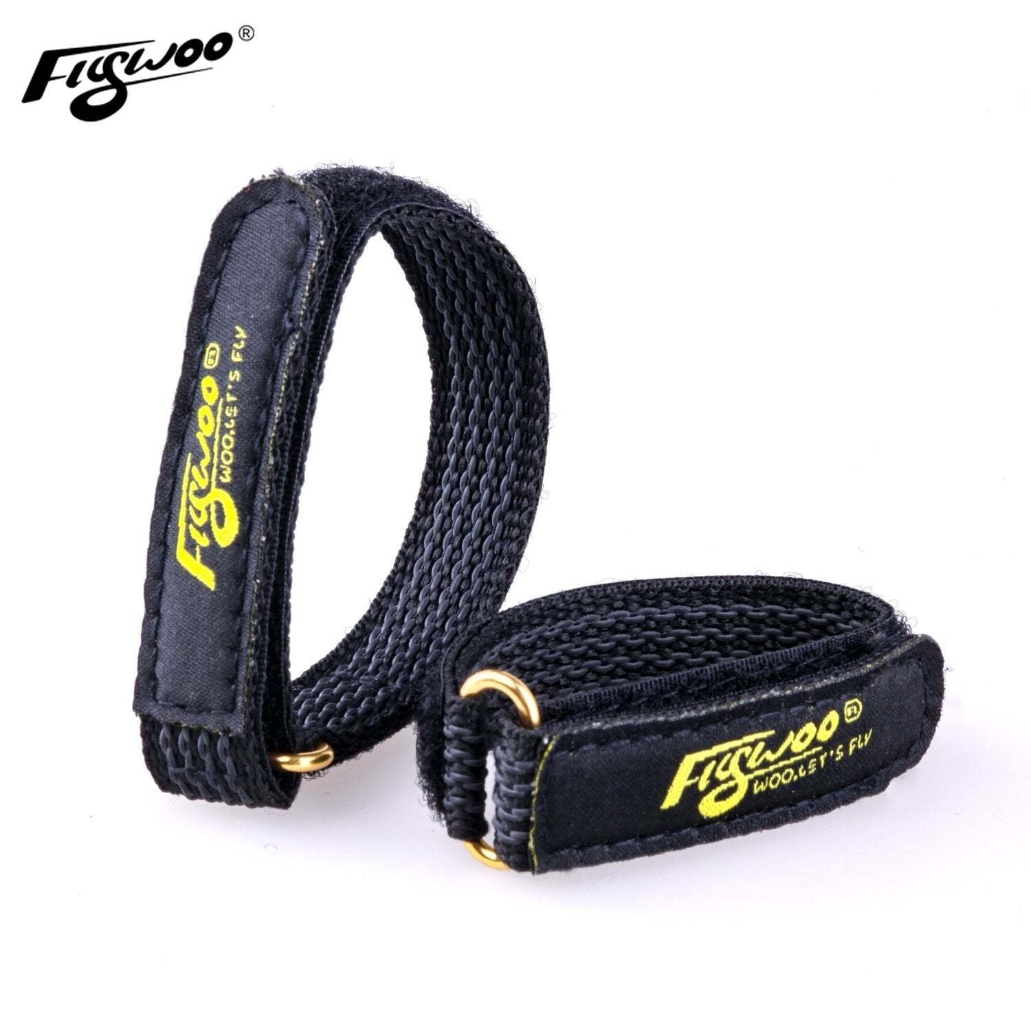 Flywoo Kevlar battery strap with rubber grip and metal buckle for FPV drone LiPo mounting