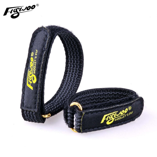 Flywoo Kevlar battery strap with rubber grip and metal buckle for FPV drone LiPo mounting