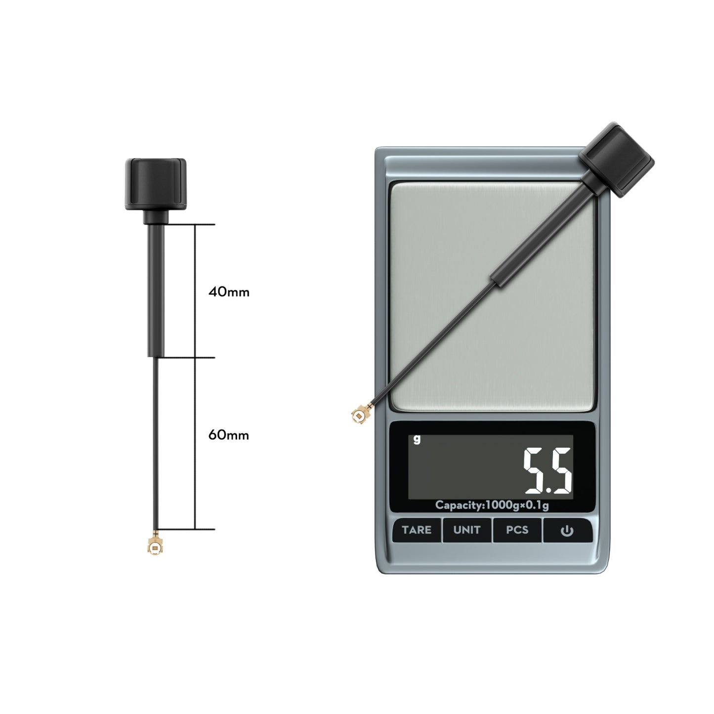 Flywoo LDS 5.8GHz UFL SMA Antenna LHCP