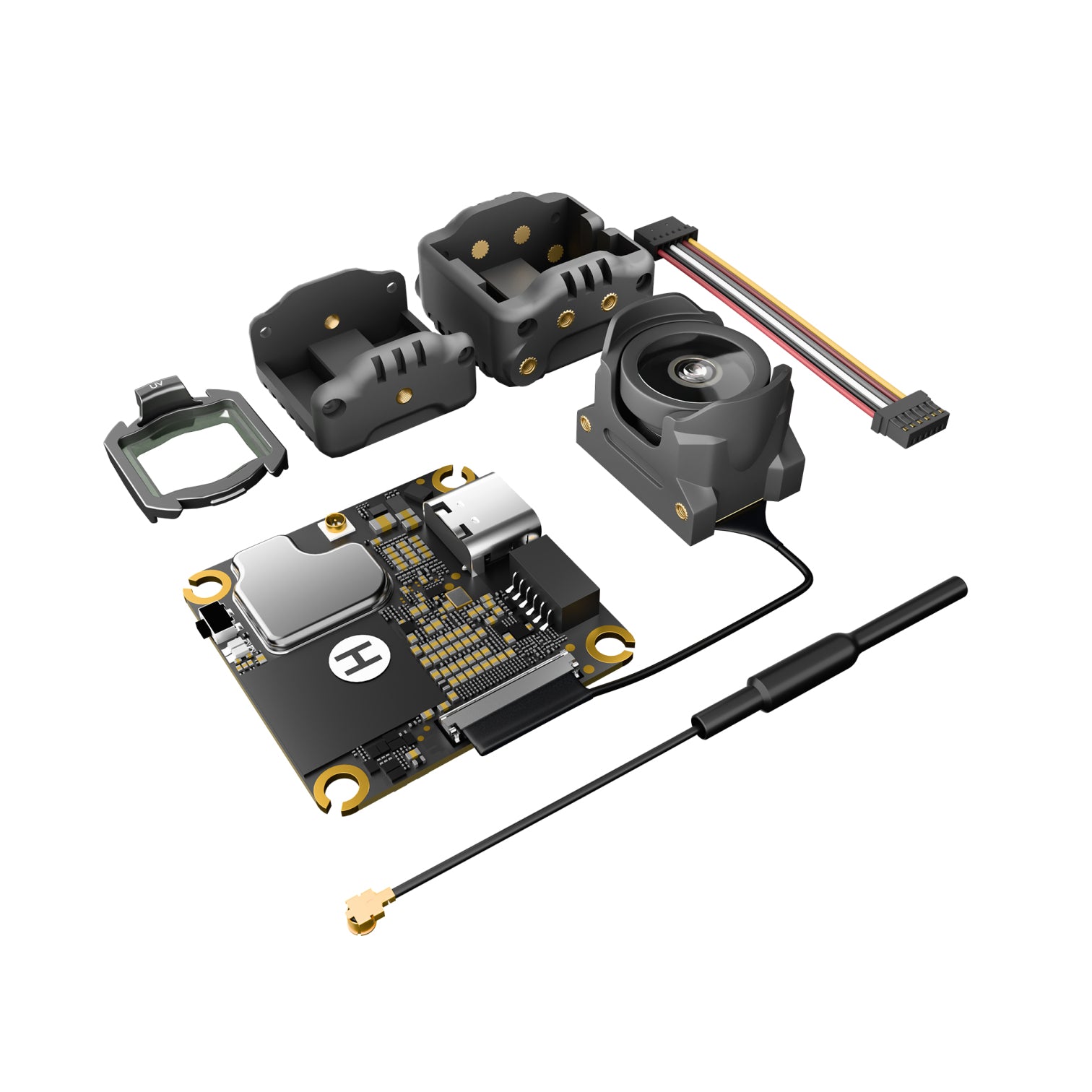 Flywoo O4 Wide Air Unit with ultra-wide FOV digital FPV camera for lightweight drones