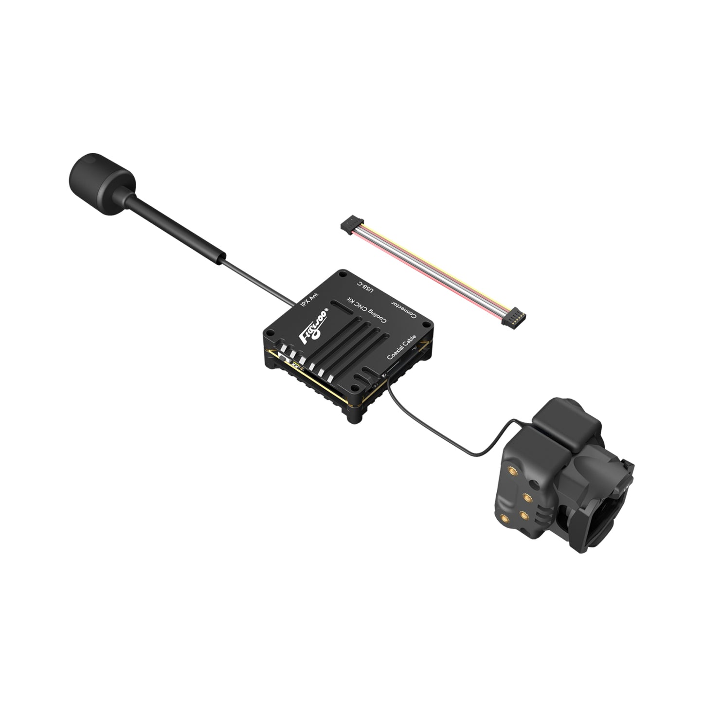 Flywoo O4 Wide Air Unit  – 155° FOV With CNC Cooling Kit