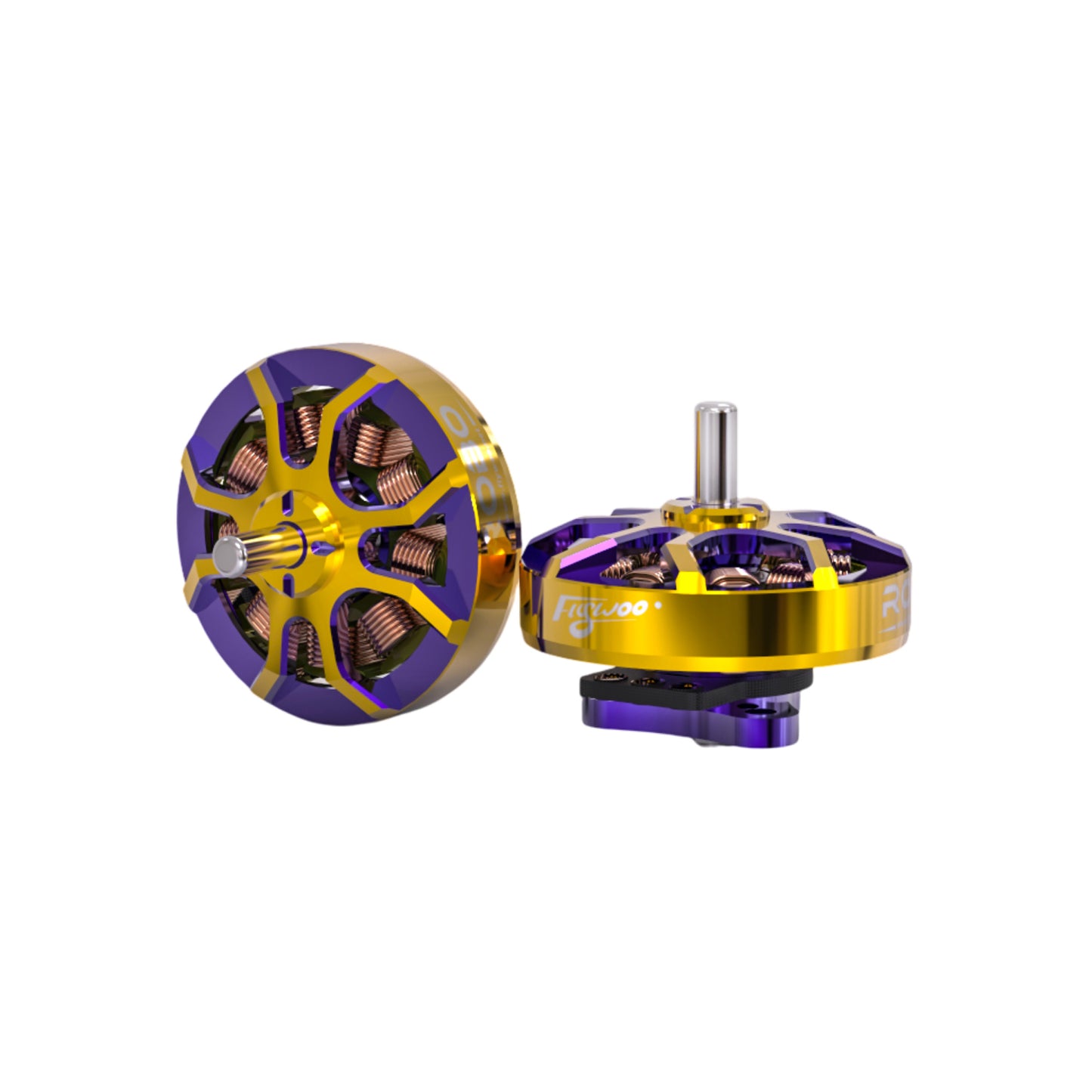Flywoo ROBO 1002 19800KV Brushless Motor (Gold/Purple, New Version) – 1PC