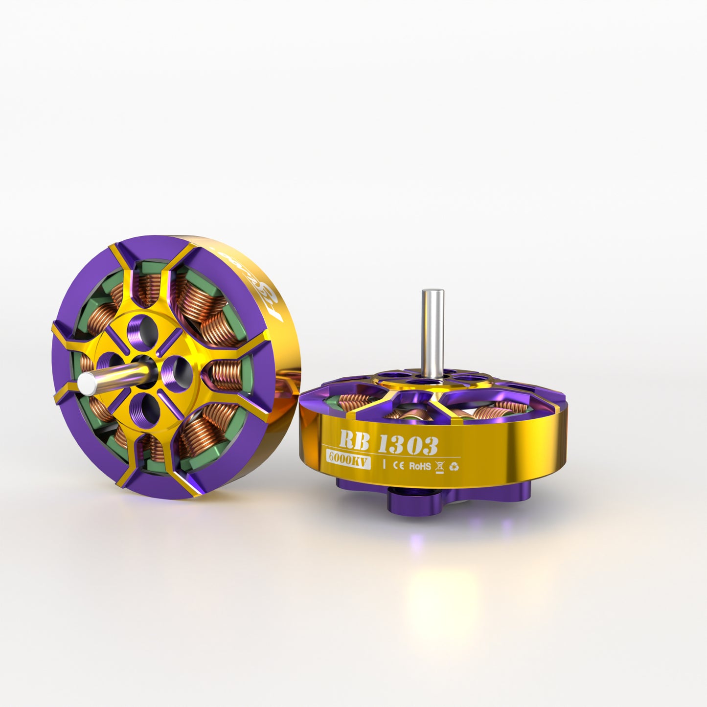 Flywoo ROBO 1303 6000KV FPV Motor – 2–4S Micro Freestyle (1 pc)