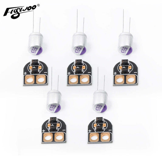 Flywoo XT60 TVS voltage spike filter PCB for FPV drone power protection and noise reduction
