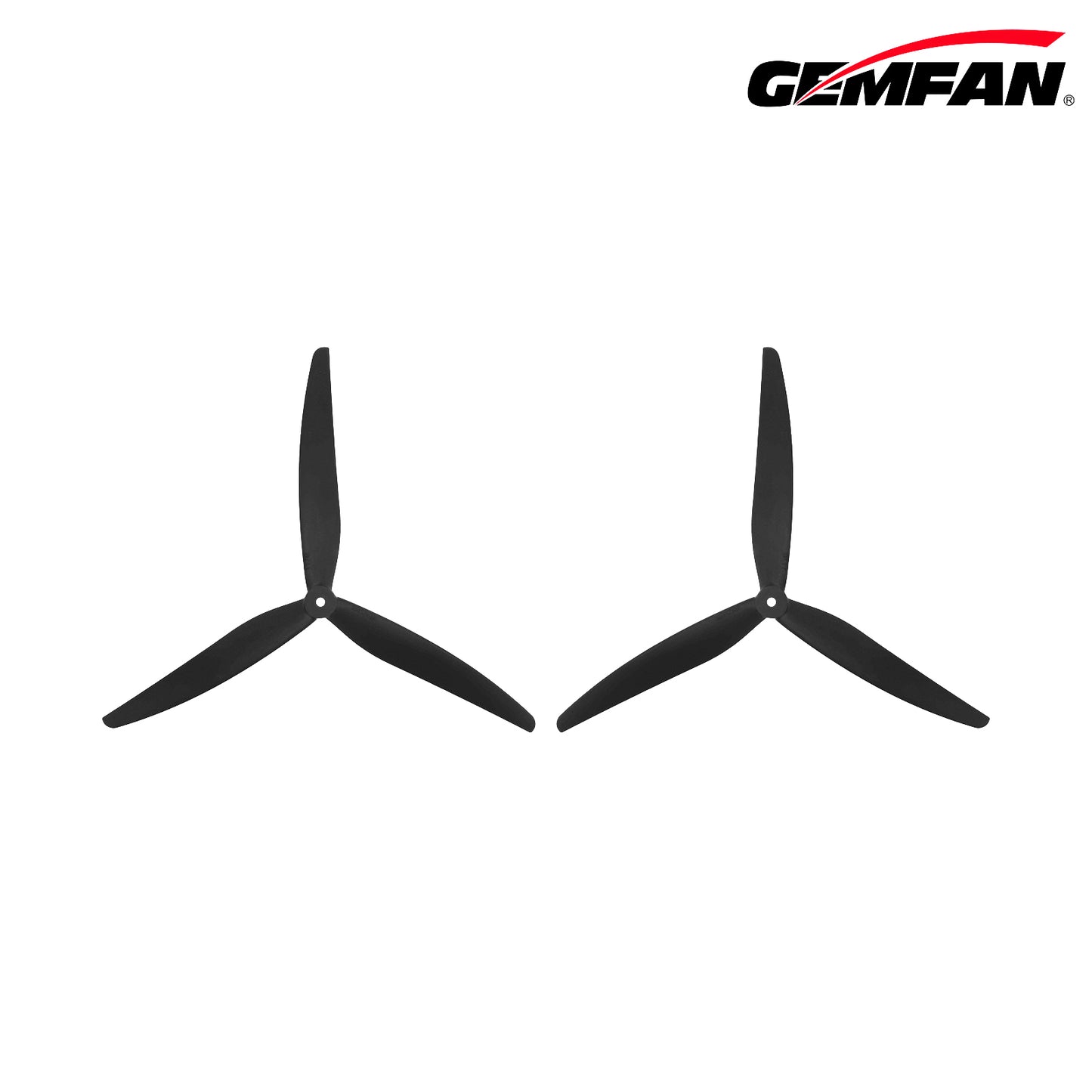 Gemfan 1170-3 3-Blade Cinelifter Propellers (Set of 2) – Black