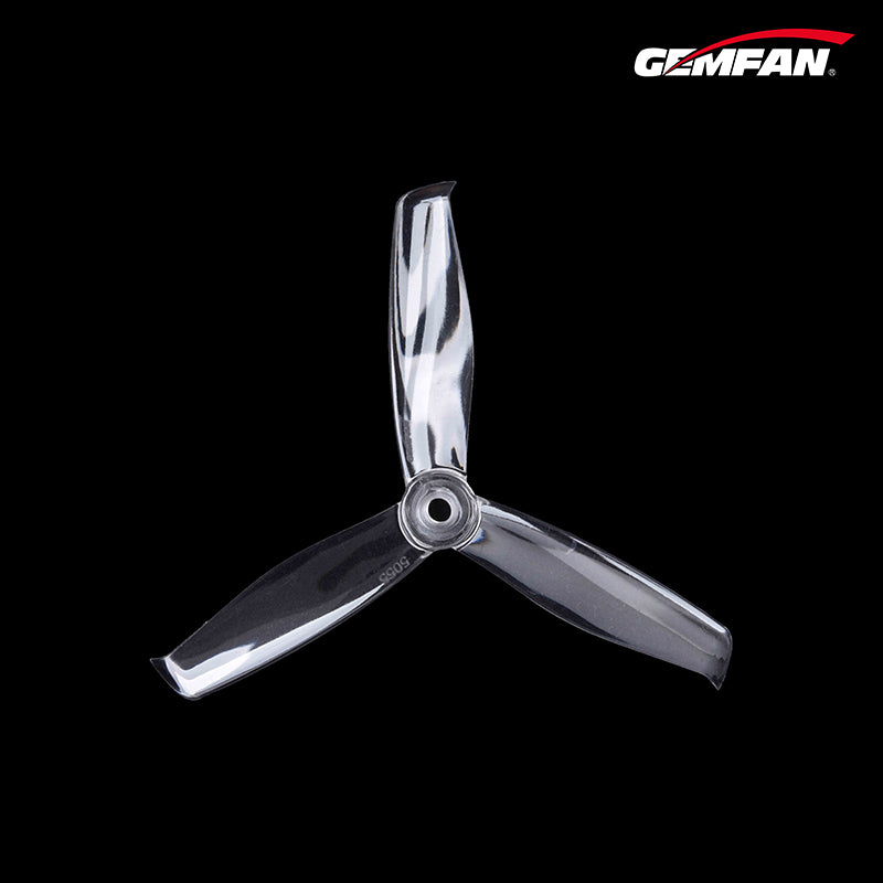 Gemfan 5055S Hulkie 3-Blade Props – Choose Color (2 Pairs)