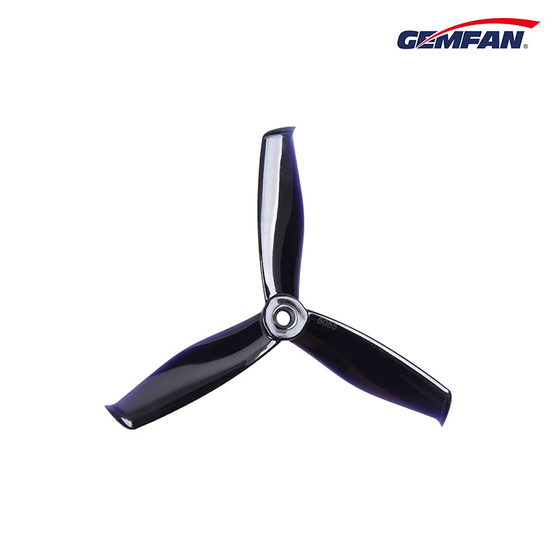 Gemfan 5055S Hulkie 3-Blade Props – Choose Color (2 Pairs)